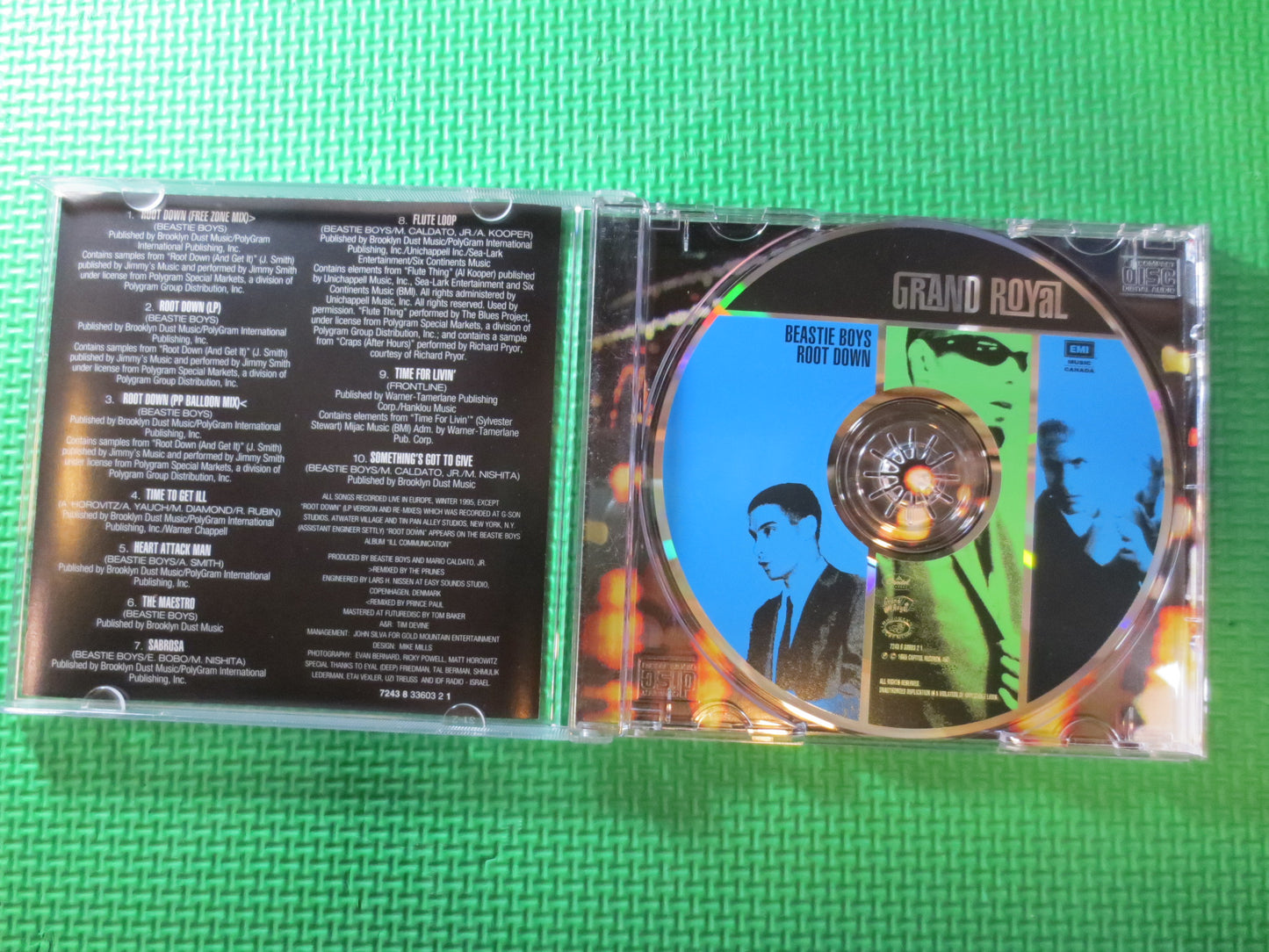 The BEASTIE BOYS, ROOT Down, Beastie Boys Cd, Beastie Boys Lp, Music Cd, Rock Cd, Pop Music Cd, 1995 Compact Disc