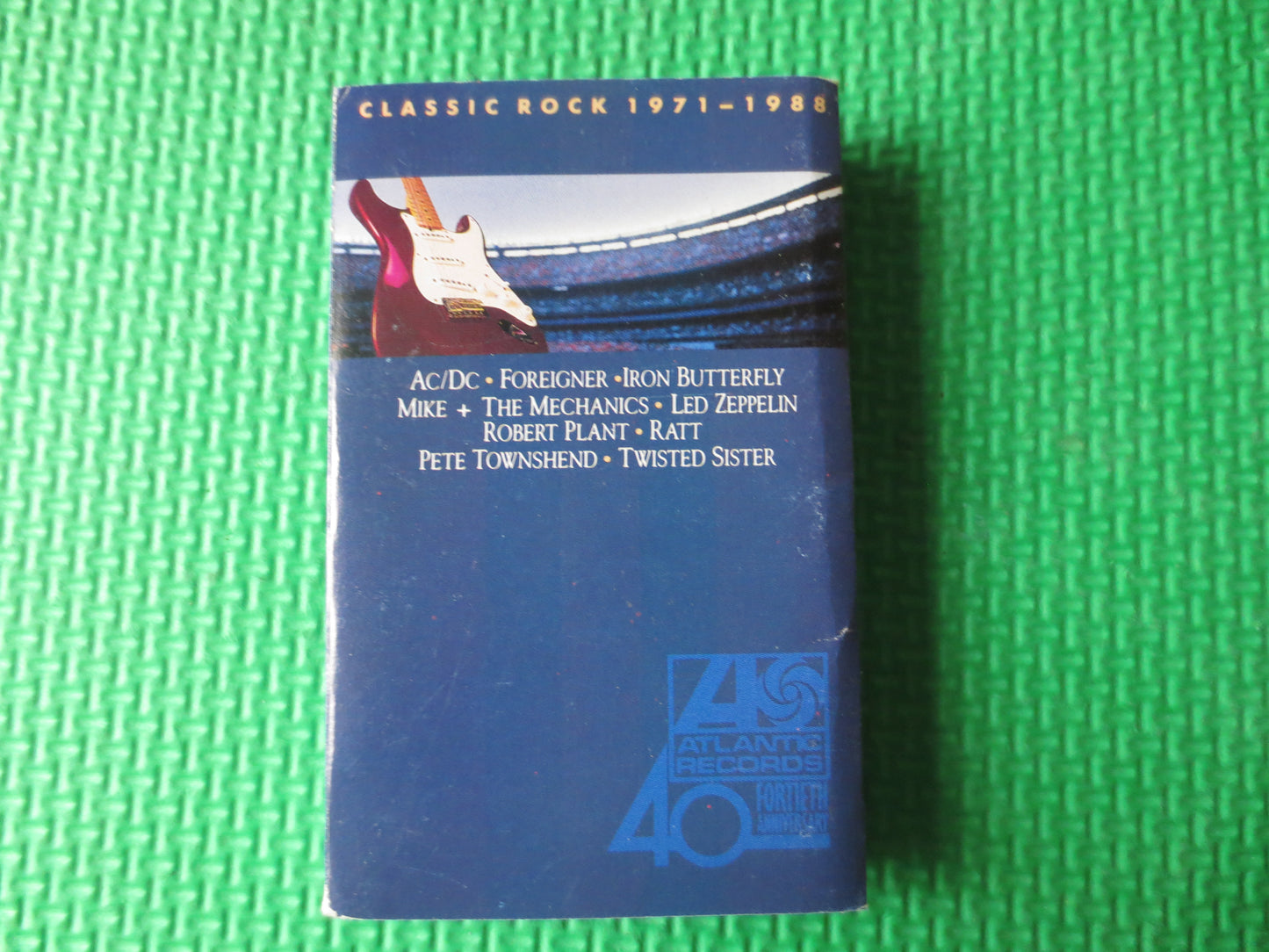 CLASSIC ROCK, 1971-1988, ROCK Cassettes, Rock Music Tape, Tapes, Tape Cassette, Music Cassette, Cassettes, 1988 Cassette