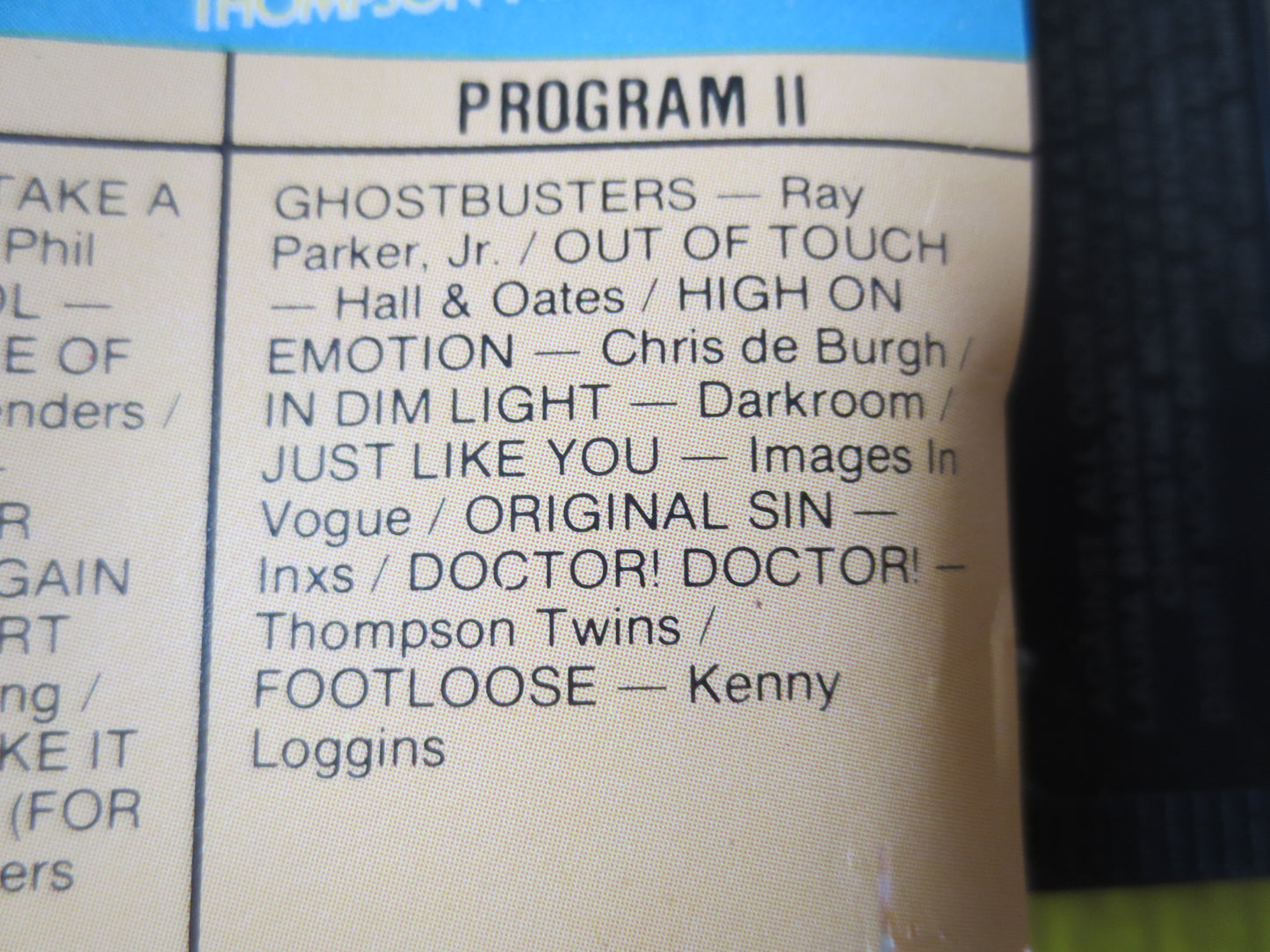 The HITS ALBUM, TWISTED Sister Tape, The Pretenders Tape, Tape Cassette, Pointer Sisters Tape, Rock Cassette, Cassette Music