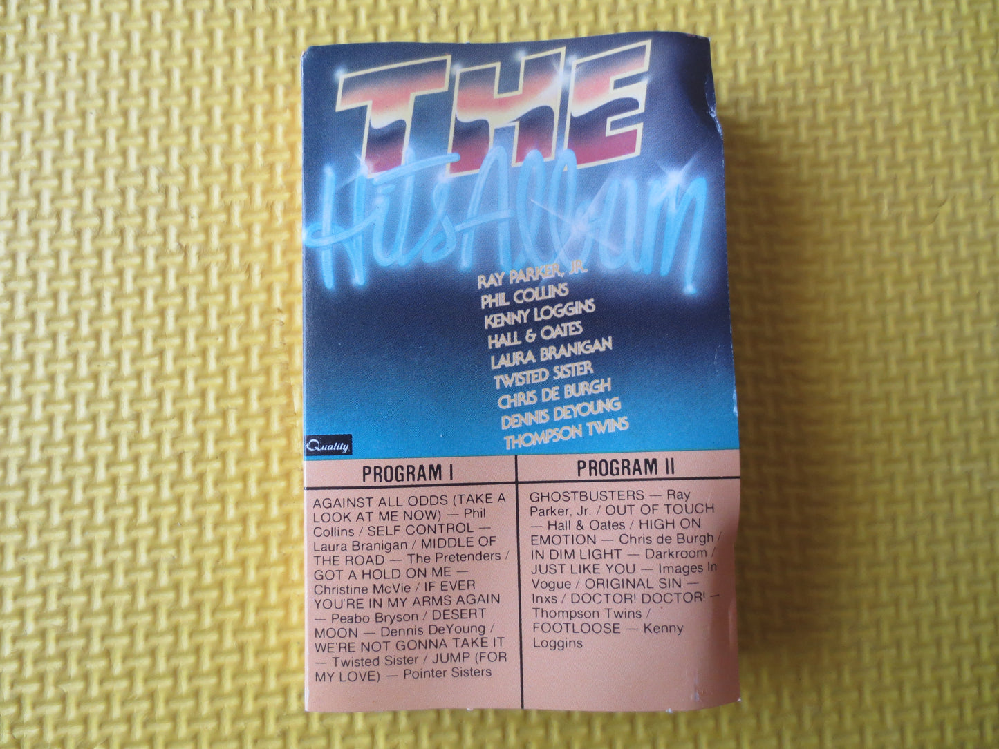 The HITS ALBUM, TWISTED Sister Tape, The Pretenders Tape, Tape Cassette, Pointer Sisters Tape, Rock Cassette, Cassette Music