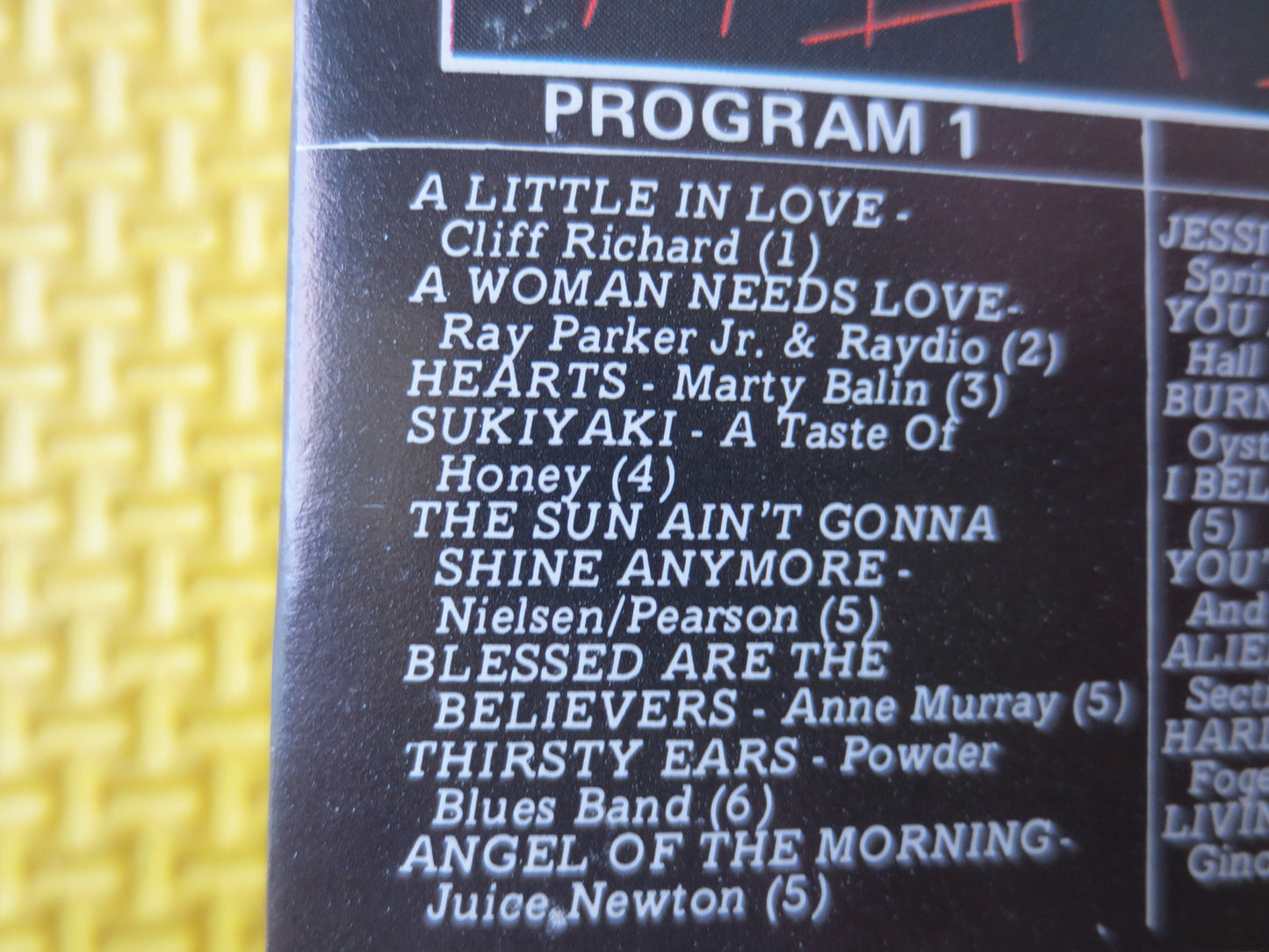 NIGHT FLIGHT, Rock MUSIC, Rock and Roll Tape, Rock Music Cassette, Music Cassettes, Cliff Richard Tapes, Tape, 1981 Cassette