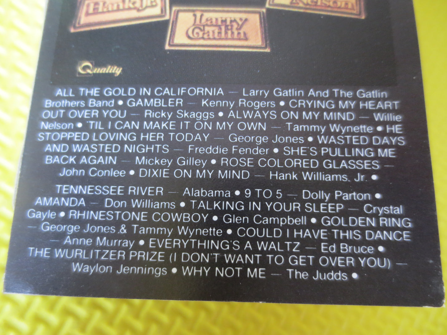 GOOD as GOLD, COUNTRY Music Tape, Larry Gatlin Tape, Hank Williams Tape, The Judds, Music Tapes, Cassette, Music Cassette