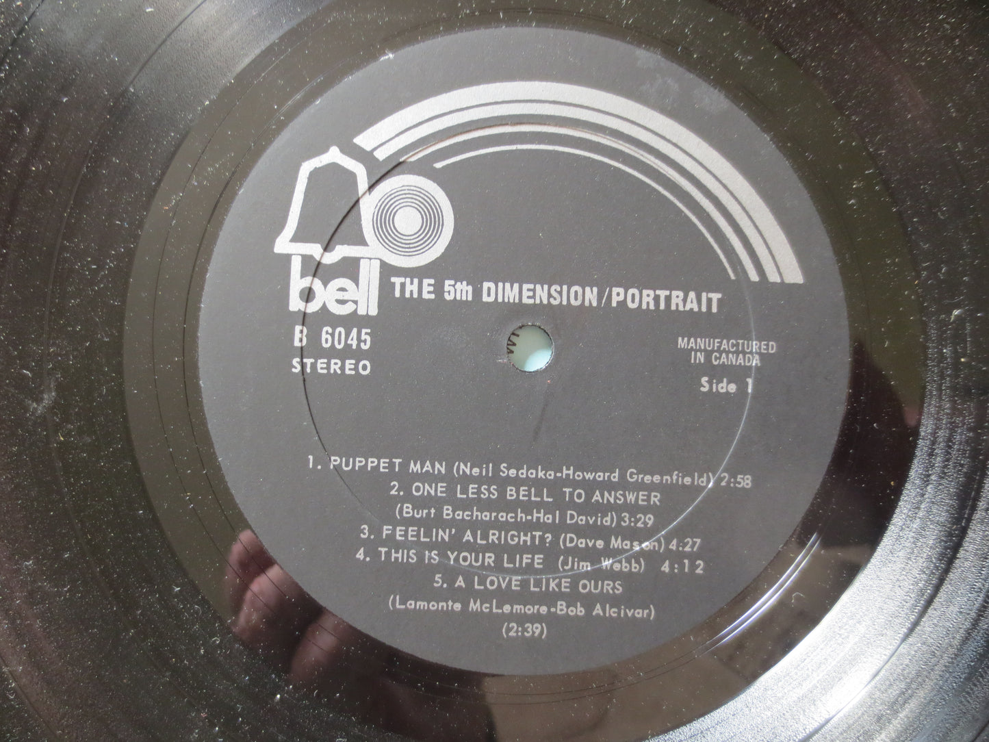 The 5th DIMENSION, PORTRAIT, Pop Records, Soul Records, Vintage Vinyl, Records, Record Album, Record Vinyl, 1970 Records
