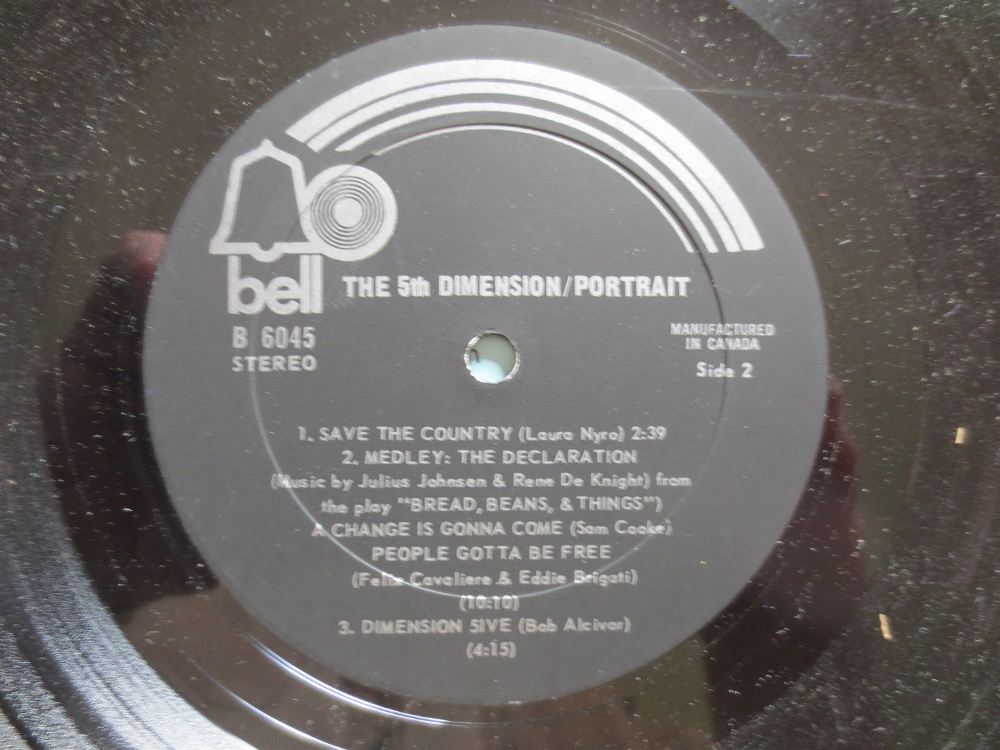 The 5th DIMENSION, PORTRAIT, Pop Records, Soul Records, Vintage Vinyl, Records, Record Album, Record Vinyl, 1970 Records