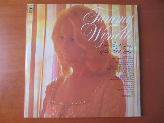 TAMMY WYNETTE, The FIRST Songs, Tammy Wynette Albums, Tammy Wynette Vinyl, Tammy Wynette Lp, Country Albums, 1973 Record