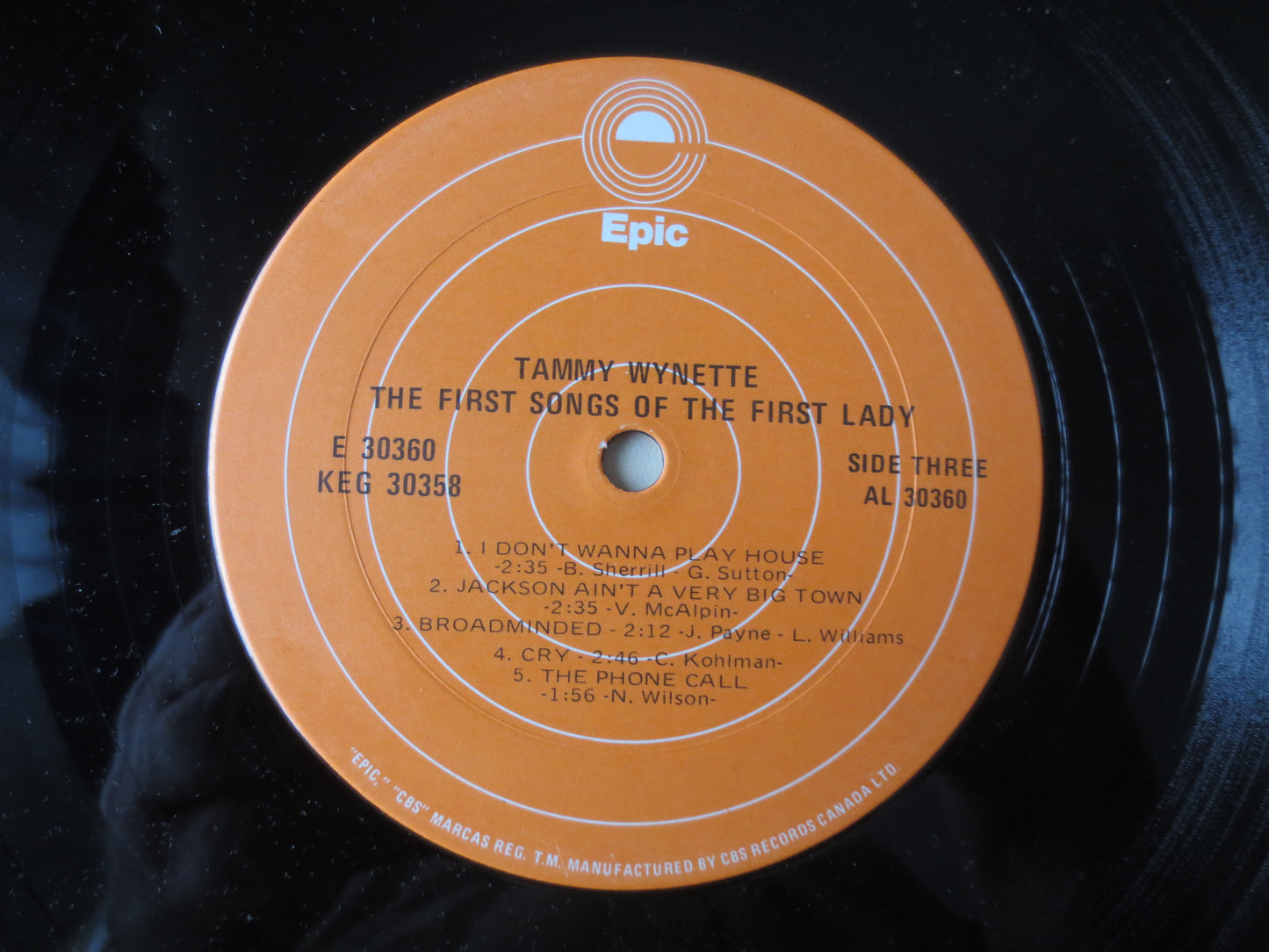 TAMMY WYNETTE, The FIRST Songs, Tammy Wynette Albums, Tammy Wynette Vinyl, Tammy Wynette Lp, Country Albums, 1973 Record