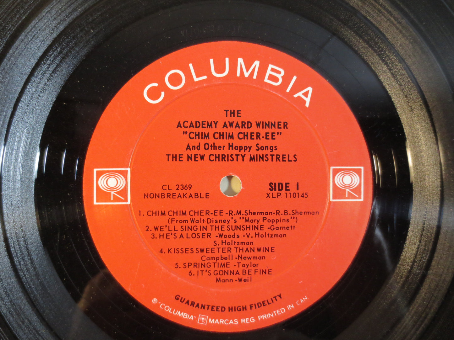 The NEW CHRISTY MINSTRELS, Chim Chim Cher-ee, Folk Record, Folk Album, Folk Vinyl, Folk Lp, Vintage Folk Lp, 1965 Records