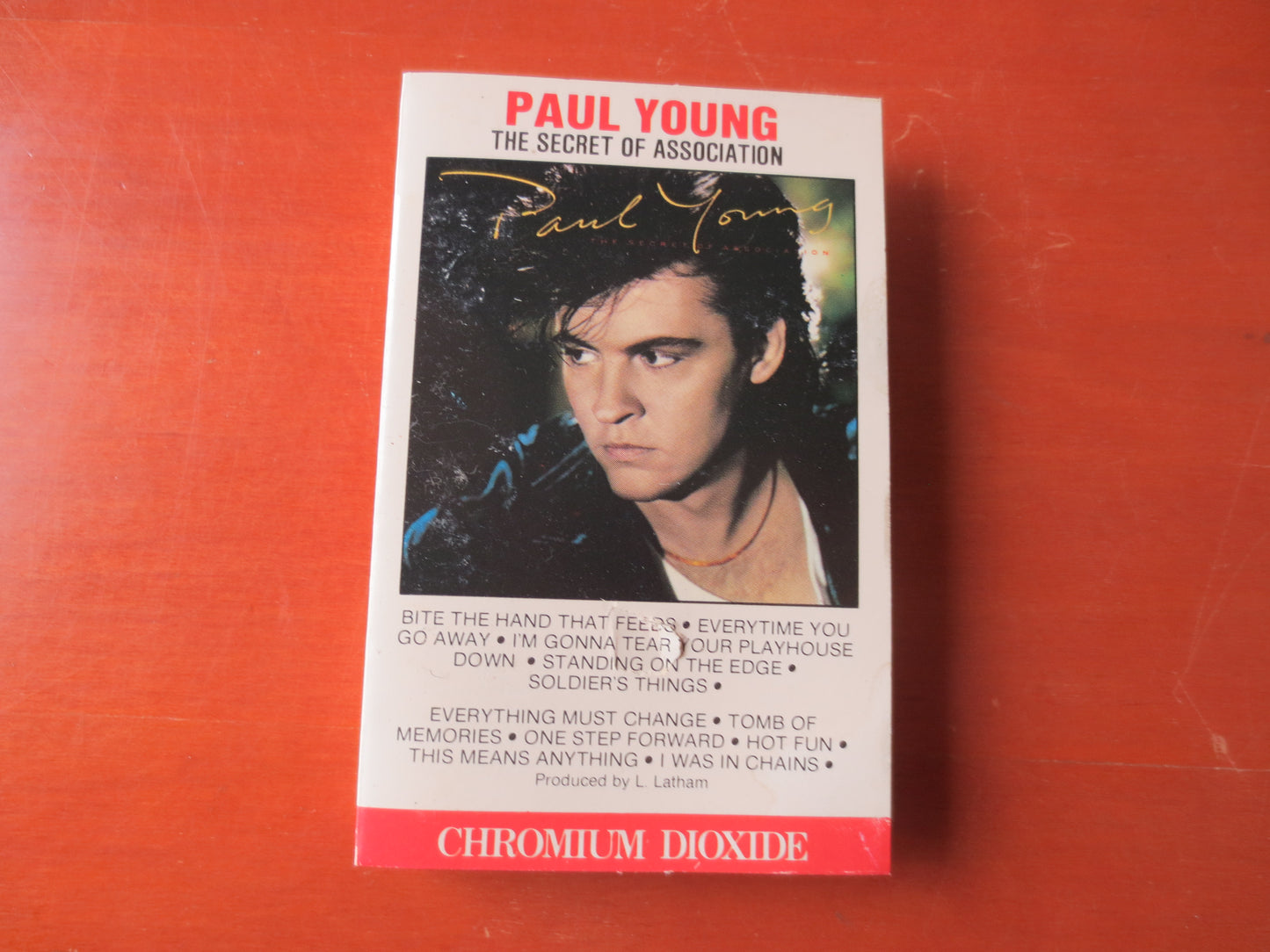 PAUL YOUNG, The SECRETS of Association, Paul Young Tape, Paul Young Album, Tape Cassette, Rock Cassette, Cassette Music