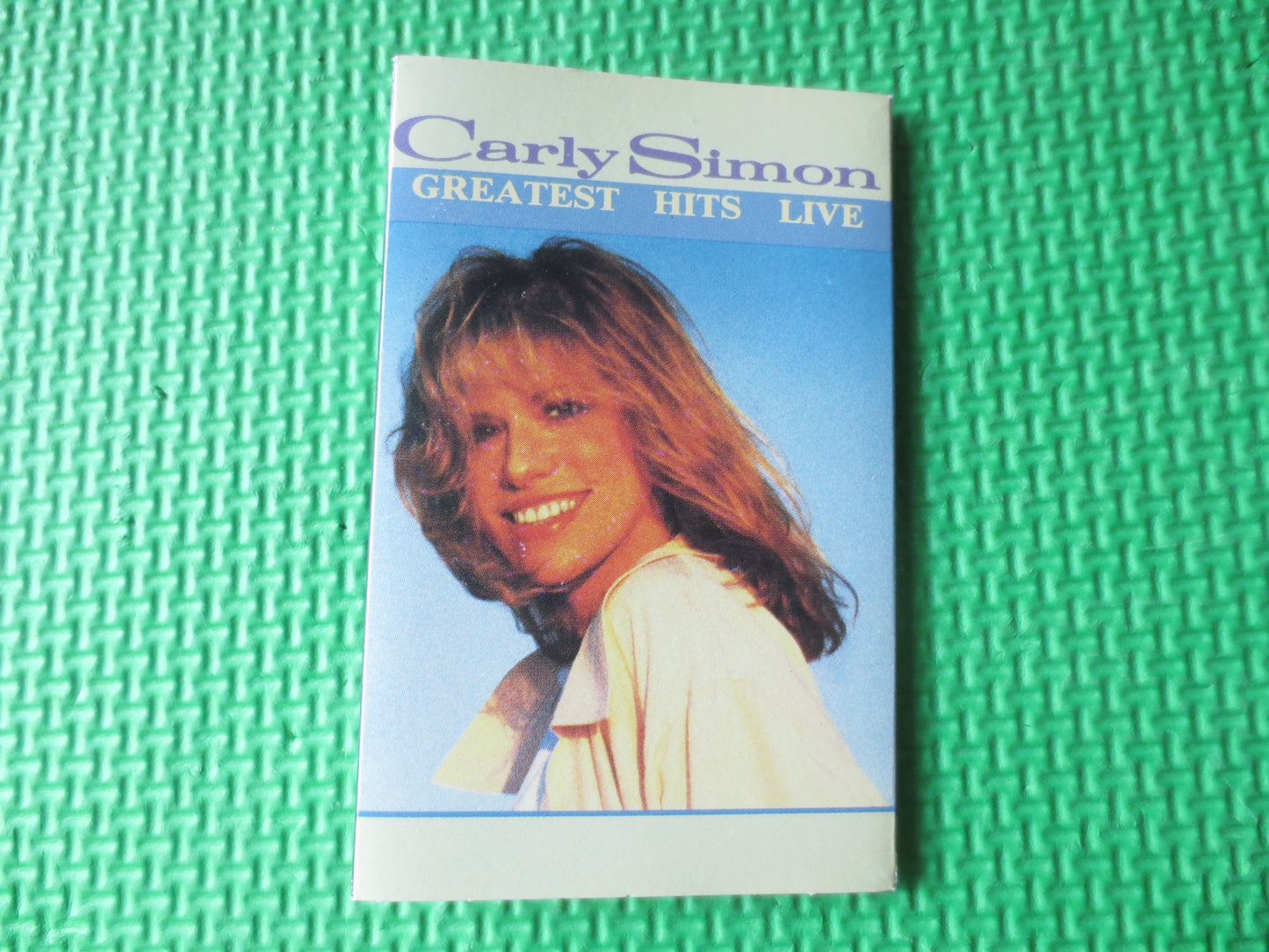 CARLY SIMON, GREATEST Hits, Carly Simon Tape, Carly Simon Album, Tape Cassette, Jazz Cassette, Cassette Music, 1988 Cassette
