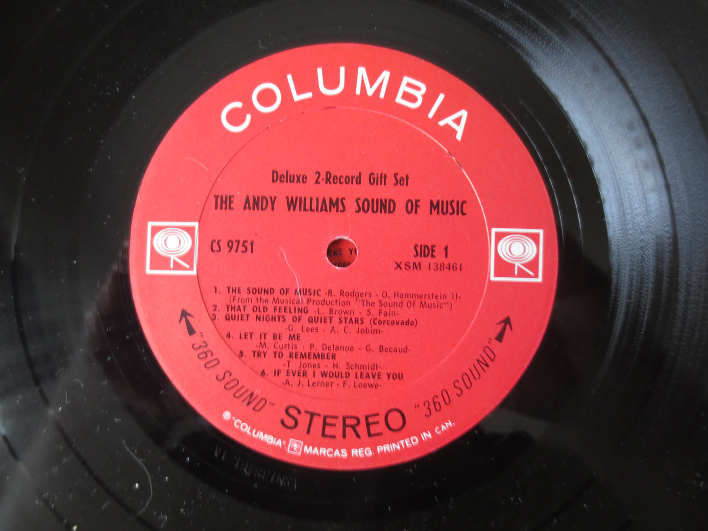 ANDY WILLIAMS, Sound of MUSIC, Andy Williams Albums, Andy Williams Vinyl, Vintage Vinyl, Jazz Albums, Vinyl, 1968 Records