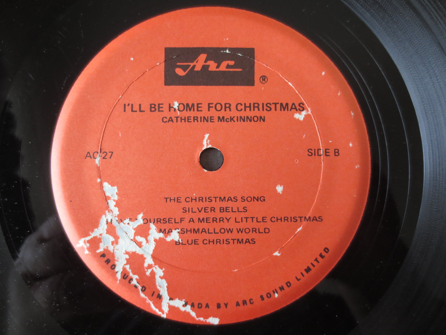 CATHERINE McKINNON, I'll Be Home for CHRISTMAS, Christmas Records, Christmas Albums, Christmas Lp, Vinyl Lps, 1966 Records
