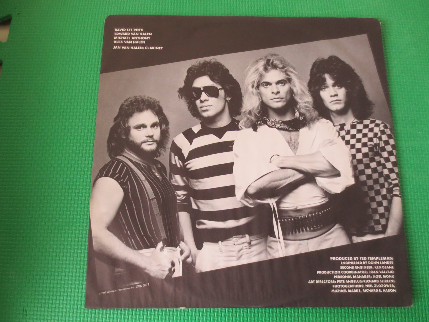 VAN HALEN, DIVER Down, Van Halen Records, Van Halen Vinyl, Van Halen Albums, Vinyl Album, lps, Vintage Vinyl, 1982 Albums