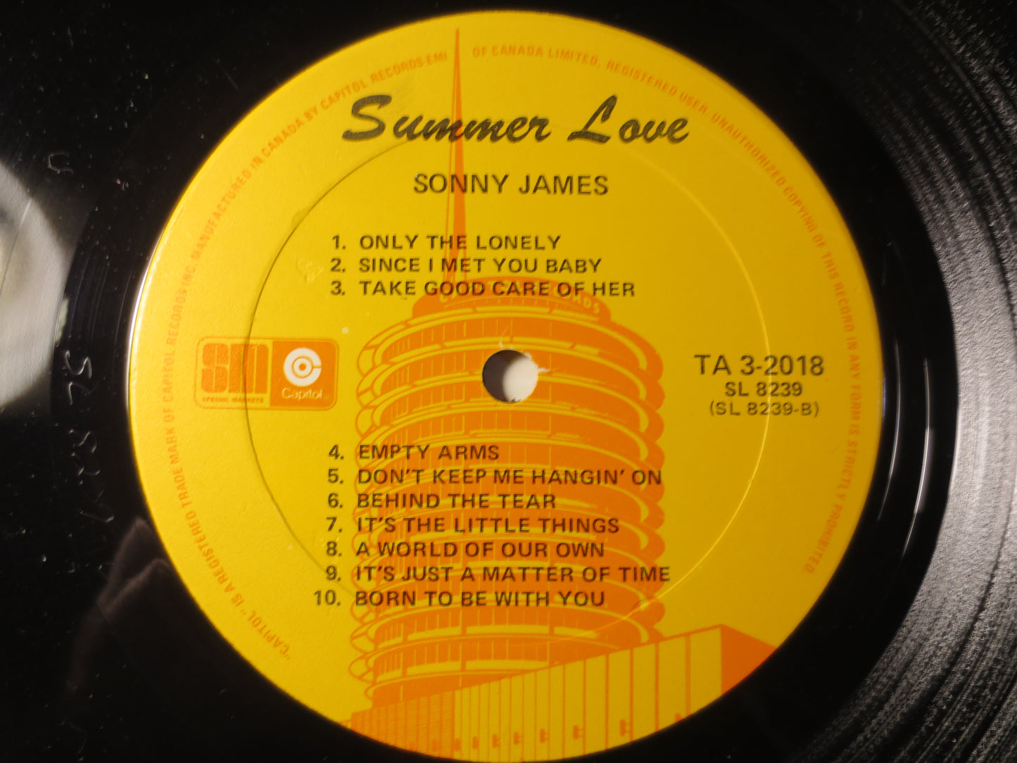 SONNY JAMES, Summer LOVE, Country Records, Vintage Vinyl, Record Vinyl, Records, Vinyl Records, Vinyl Albums, 1979 Records