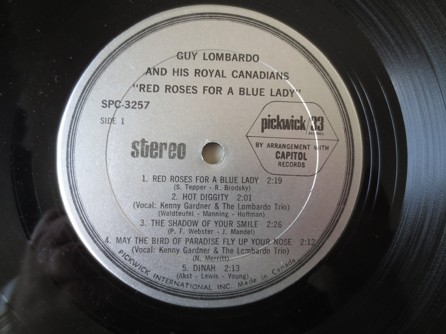 GUY LOMBARDO, Red ROSES, Guy Lombardo Records, Jazz Records, Vintage Vinyl, Record Vinyl, Guy Lombardo Albums, 1971 Records
