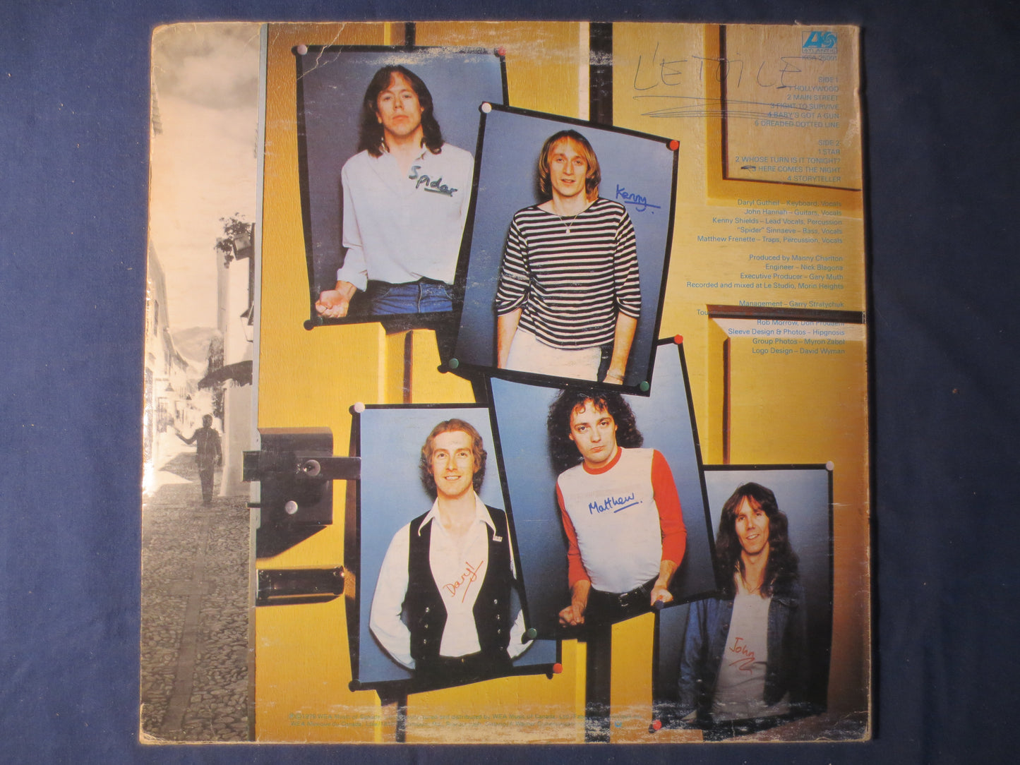 STREETHEART Record, Under HEAVEN Over HELL, Streetheart Album, Streetheart Vinyl, Streetheart Lp, Vintage Lp, 1979 Records