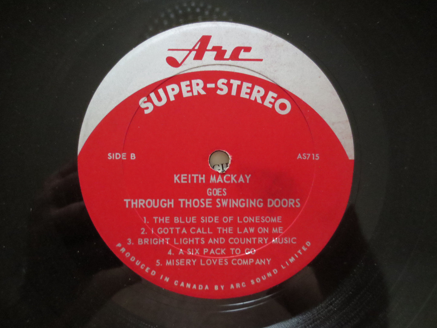 KEITH MACKAY Record, KEITH MacKay Album, Keith MacKay Vinyl, Keith MacKay Lp, Vintage Vinyl, Country Album, 1966 Records