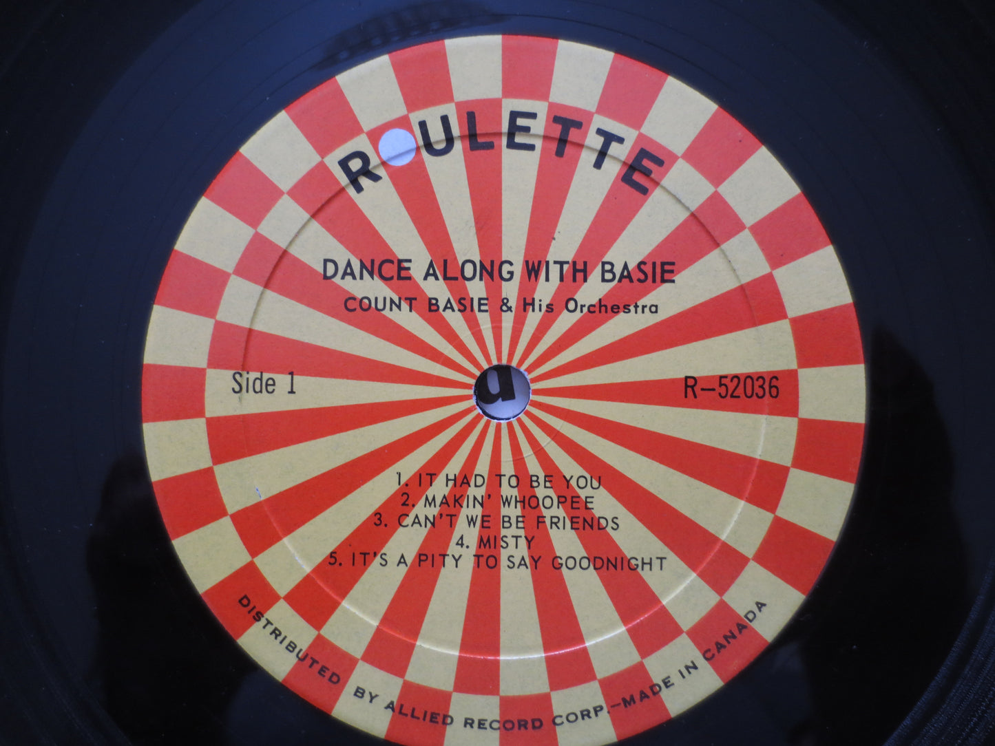 COUNT BASIE, DANCE Along with Basie, Count Basie Record, Vintage Vinyl, Count Basie Vinyl, Count Basie Album, 1960 Records