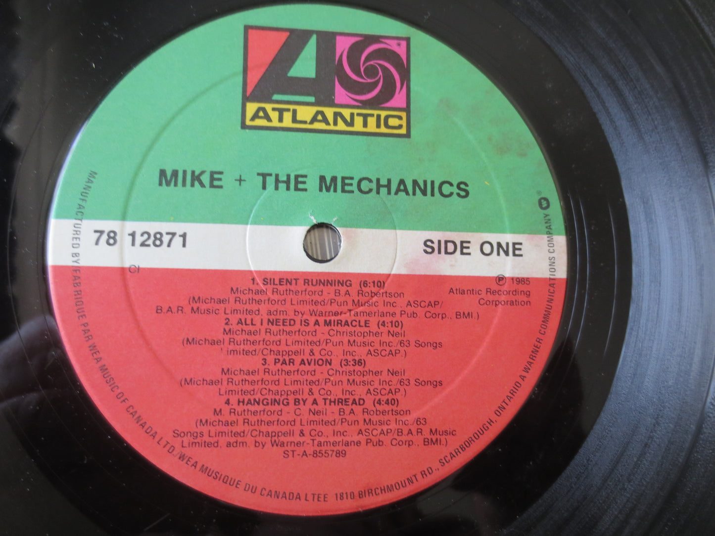 MIKE + The MECHANICS, DEBUT Record, Rock Record, Vintage Vinyl, Rock Albums, Lps, Record Vinyl, Vinyl Record, 1985 Records