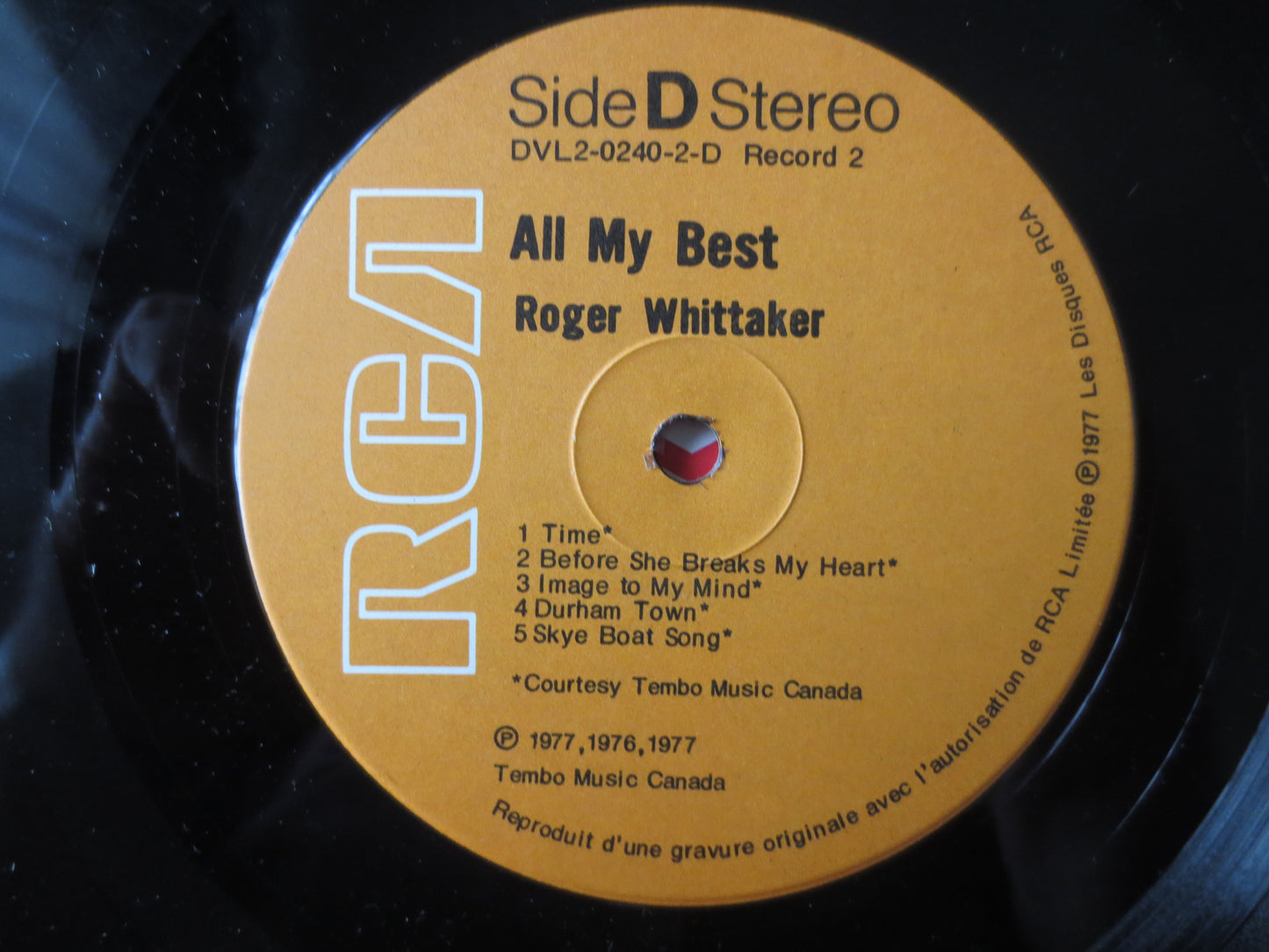 ROGER WHITTAKER, All My BEST, 2 Records, Vintage Vinyl, Record Vinyl, Vinyl Record, Country Records, Vinyl, 1977 Records