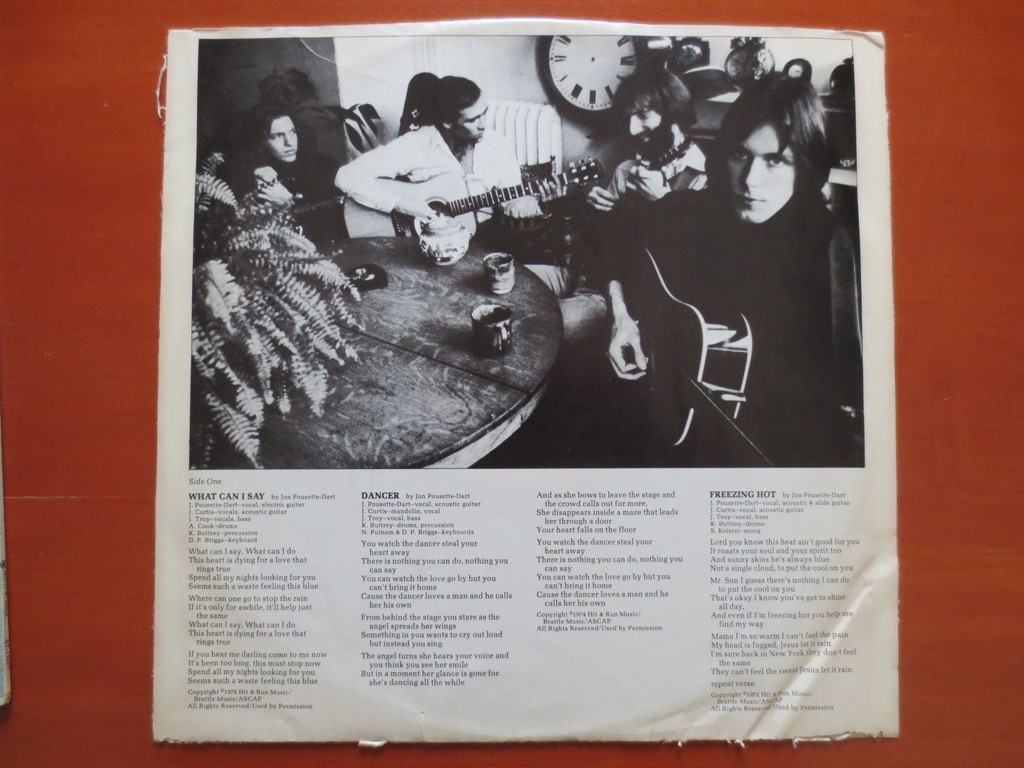 POUSETTE DART BAND, Rock Album, Soft Rock Album, Rock Vinyl, Rock Record, Vintage Vinyl, Vintage Album, Vinyl, 1976 Records
