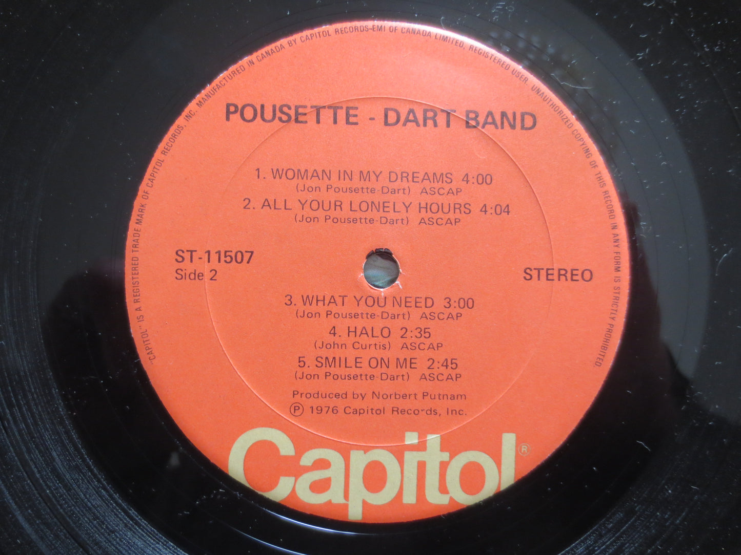 POUSETTE DART BAND, Rock Album, Soft Rock Album, Rock Vinyl, Rock Record, Vintage Vinyl, Vintage Album, Vinyl, 1976 Records