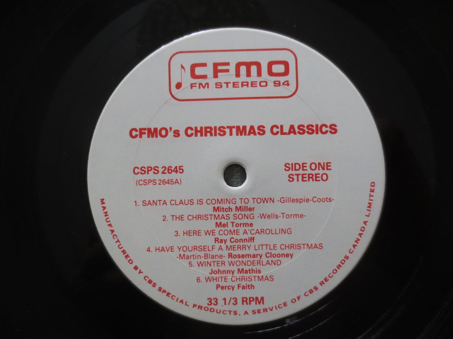 Ronald McDonald House, Vintage Christmas Lp, Christmas Classics, 1985 Record, Vinyl