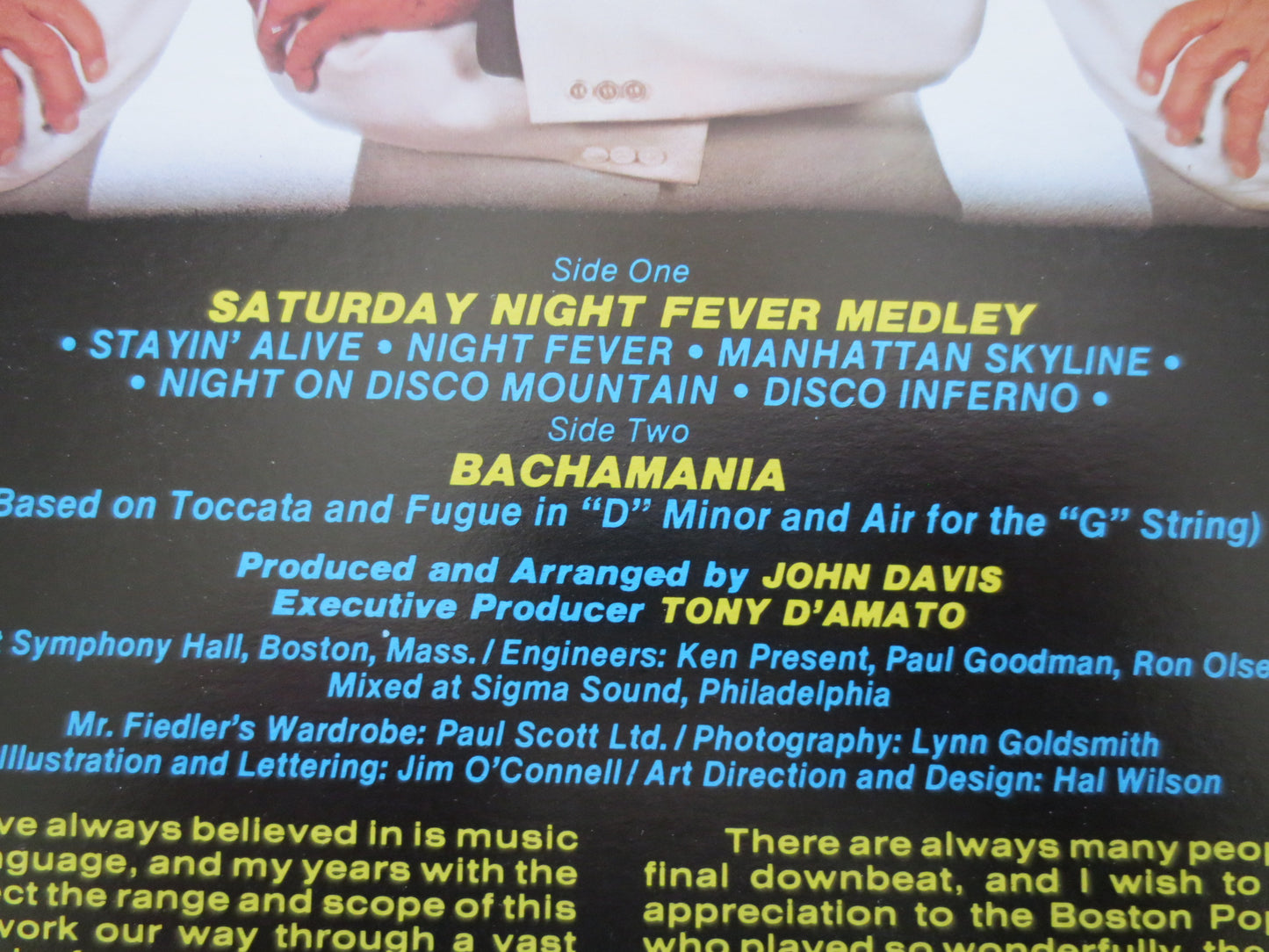 ARTHUR FIEDLER, Saturday Night, Arthur Fiedler Lp, Boston Pops, Orchestra Vinyl, Jazz Records, Vintage Vinyl, 1979 Records
