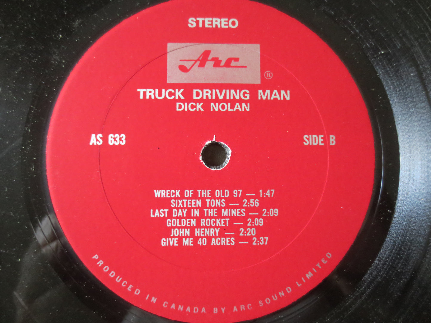DICK NOLAN, TRUCK Driving Man, Johnny Cash Record, Dick Nolan Album, Dick Nolan Vinyl, Vinyl Lp, lps, 1964 Records