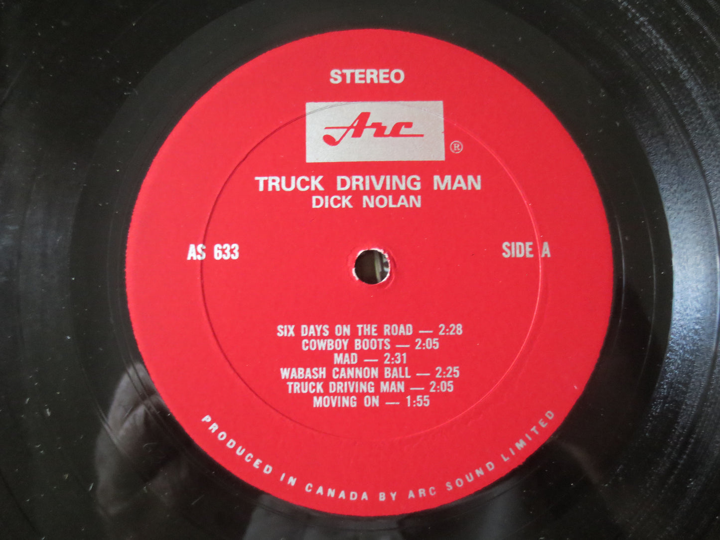 DICK NOLAN, TRUCK Driving Man, Johnny Cash Record, Dick Nolan Album, Dick Nolan Vinyl, Vinyl Lp, lps, 1964 Records