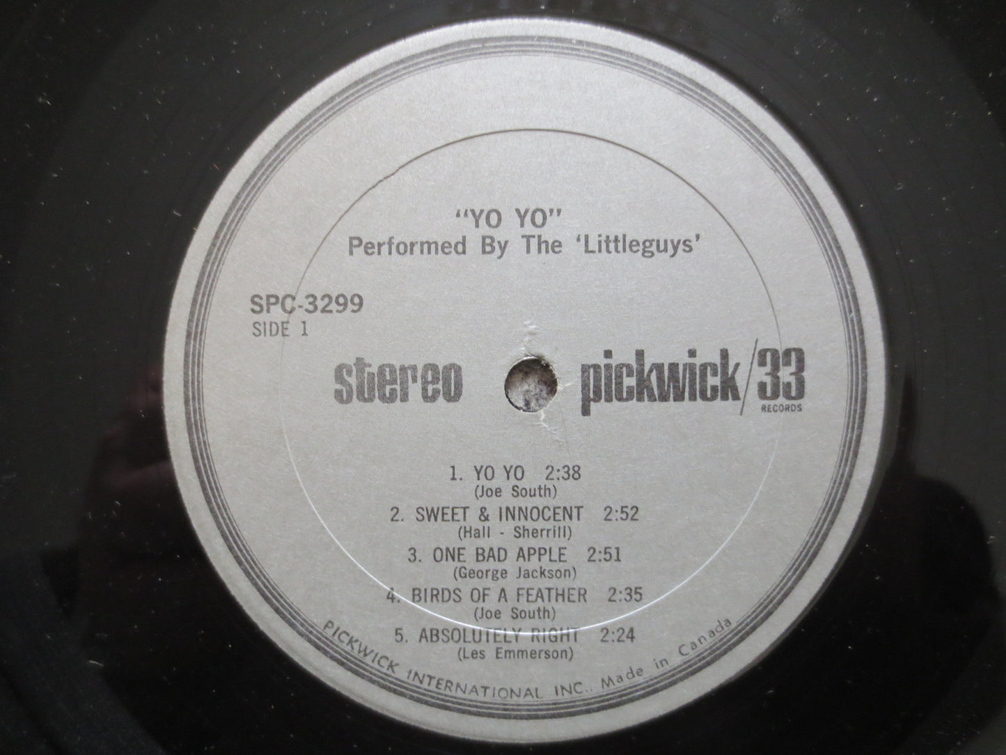 Little GUYS, YO YO Album, Little Guys Record, Little Guys Vinyl, The Little Guys Lp, Vinyl Album, Vinyl, 1972 Records