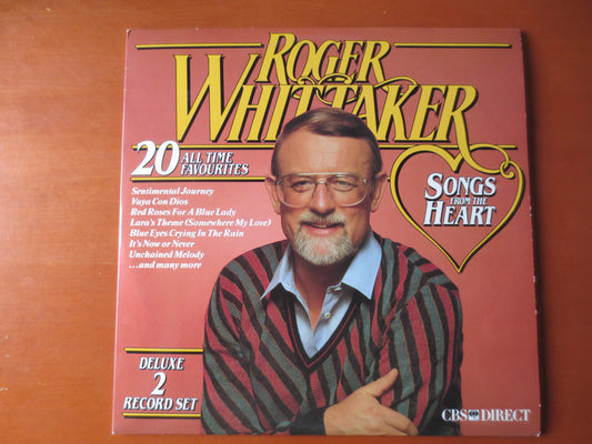 ROGER WHITTAKER, SONGS from the Heart, Country Records, Vintage Vinyl, Record Vinyl, Records, Vinyl Records, 1985 Records