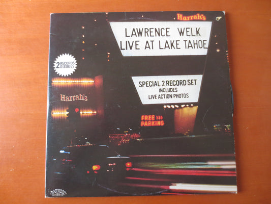 LAWRENCE WELK, 2 Records, LIVE, Lawrence Welk Albums, Lawrence Welk Record, Vintage Vinyl, Vinyl Records, Lps, 1979 Records