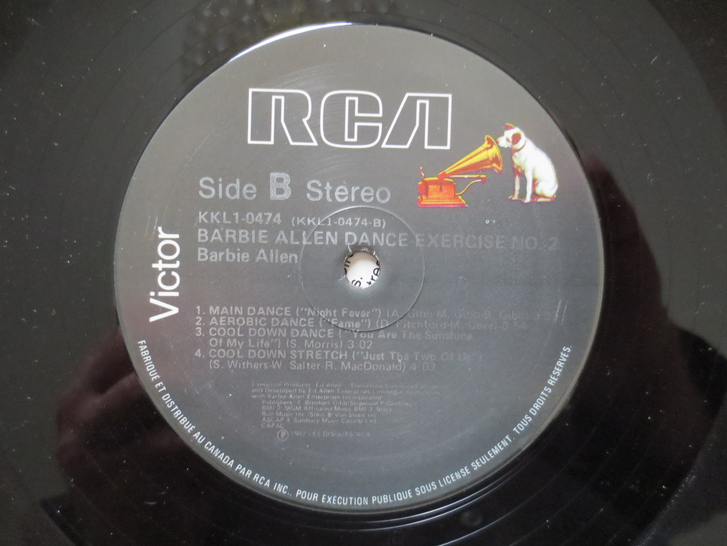 BARBIE ALLEN, DANCE Exercise Album, Vintage Vinyl, Barbie Allen Vinyl, Barbie Allen Album, Vinyl Album, 1982 Records