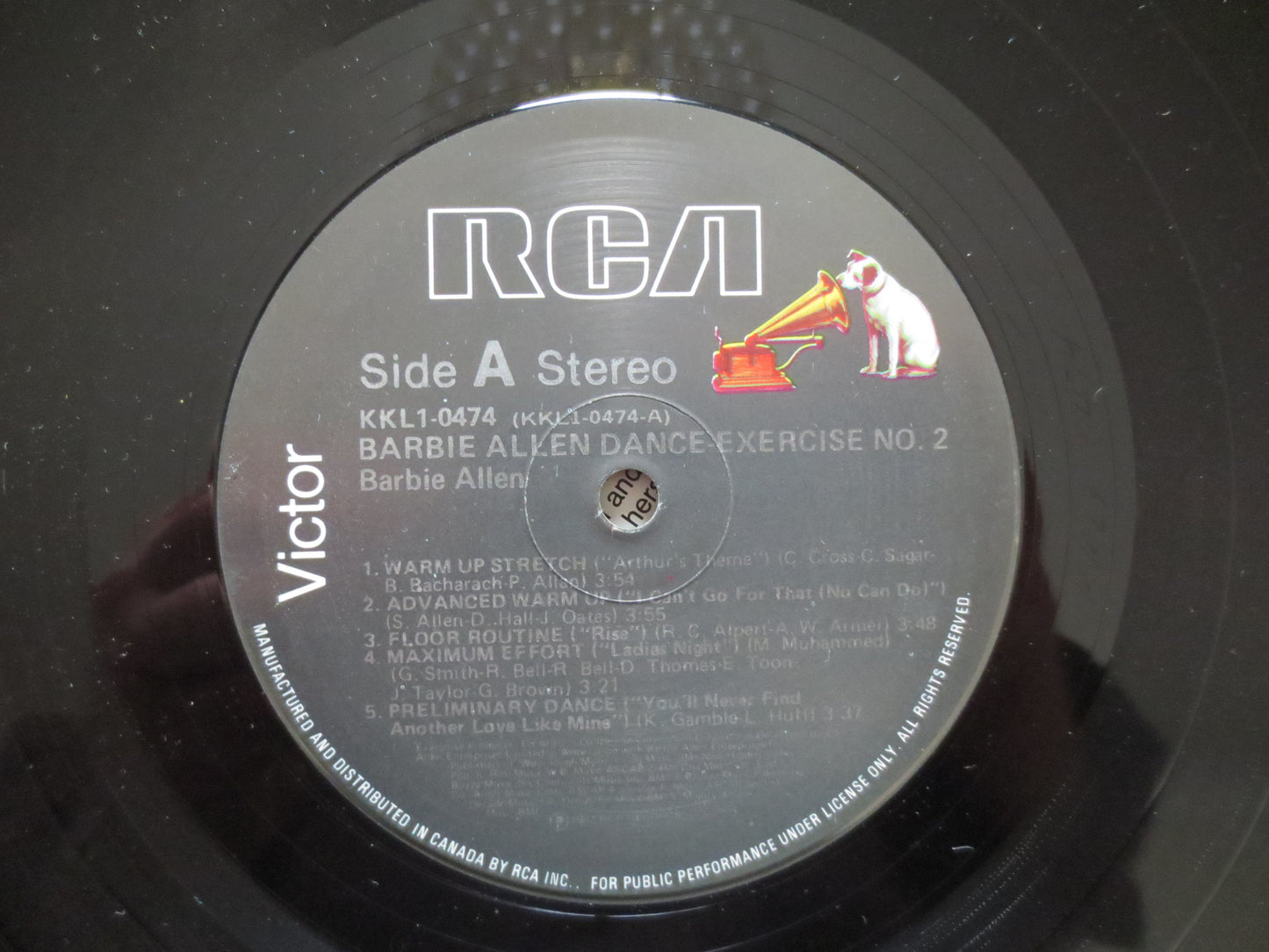 BARBIE ALLEN, DANCE Exercise Album, Vintage Vinyl, Barbie Allen Vinyl, Barbie Allen Album, Vinyl Album, 1982 Records