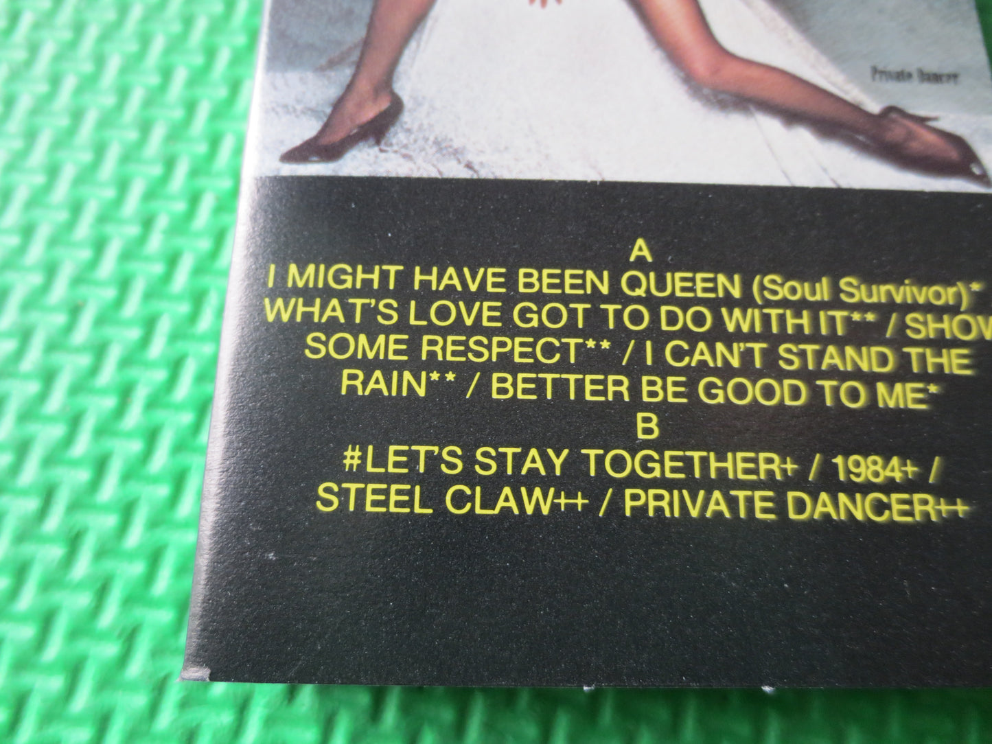 TINA TURNER, Private DANCER, Tina Turner Tape, Tina Turner Album, Tina Turner Cassette, Rock Lp, Tape Cassette, 1984 Cassette