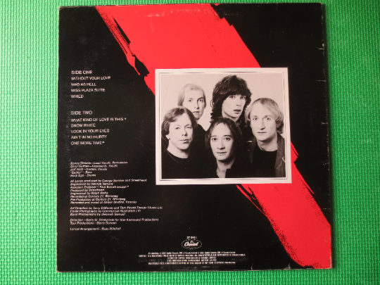 STREETHEART, Streetheart Record, STREETHEART Album, STREETHEART Vinyl, Streetheart Lp, Vintage Lp, Rock lps, 1982 Records