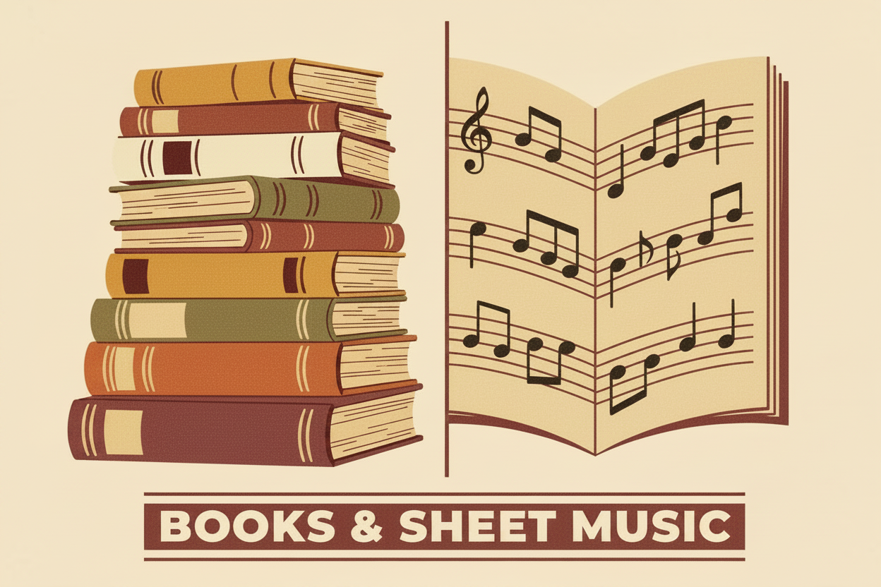 Books & Sheet Music