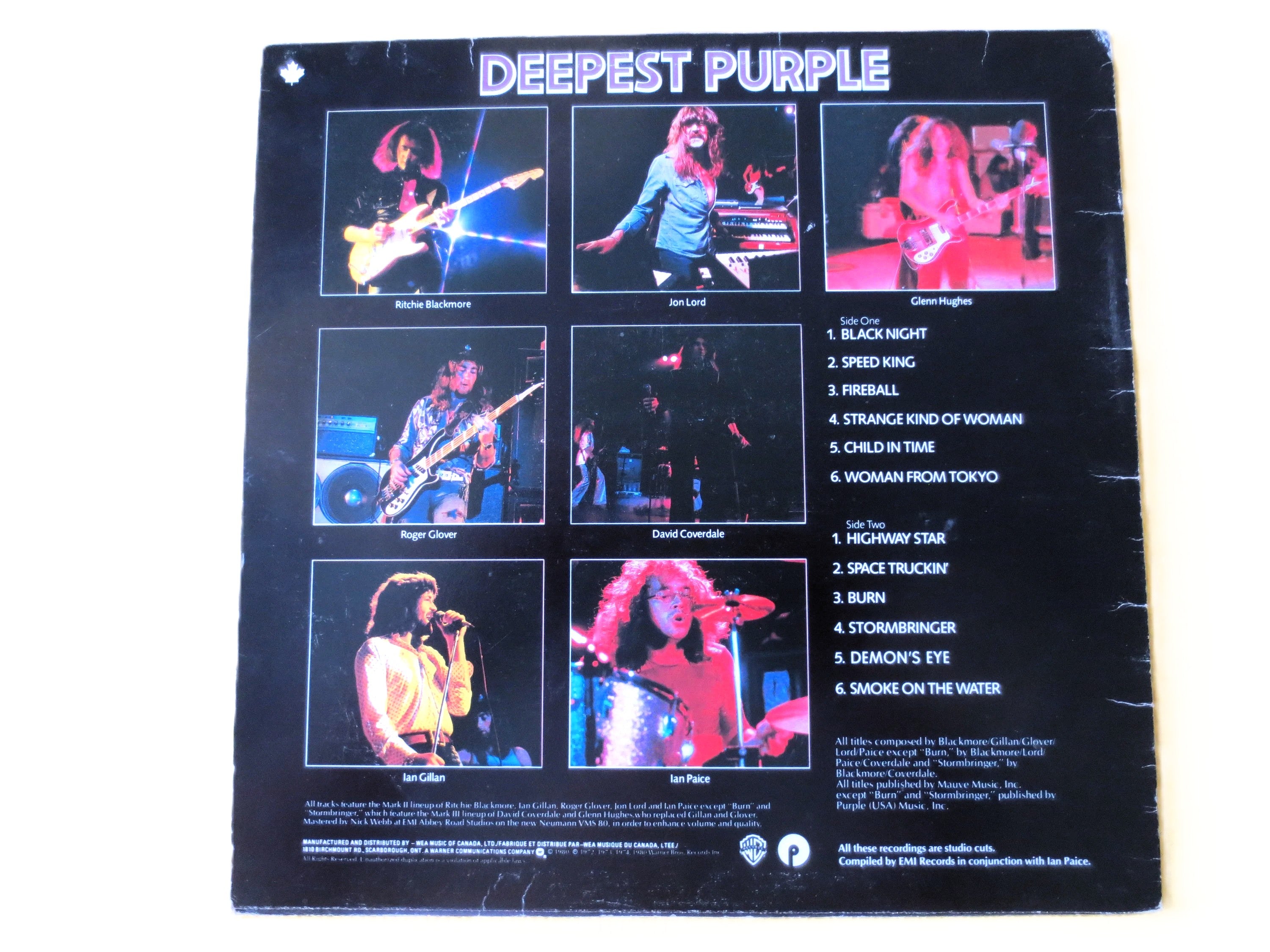 Deep Purple – The Very Best of Deep Purple (1980) Vinyl LP