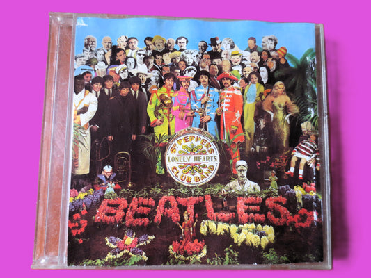 The BEATLES, Sgt PEPPER, The BEATLES Cd, Sgt Pepper Cd, The Beatles Lp, The Beatles Album, John Lennon Cd, 1987 Compact Disc