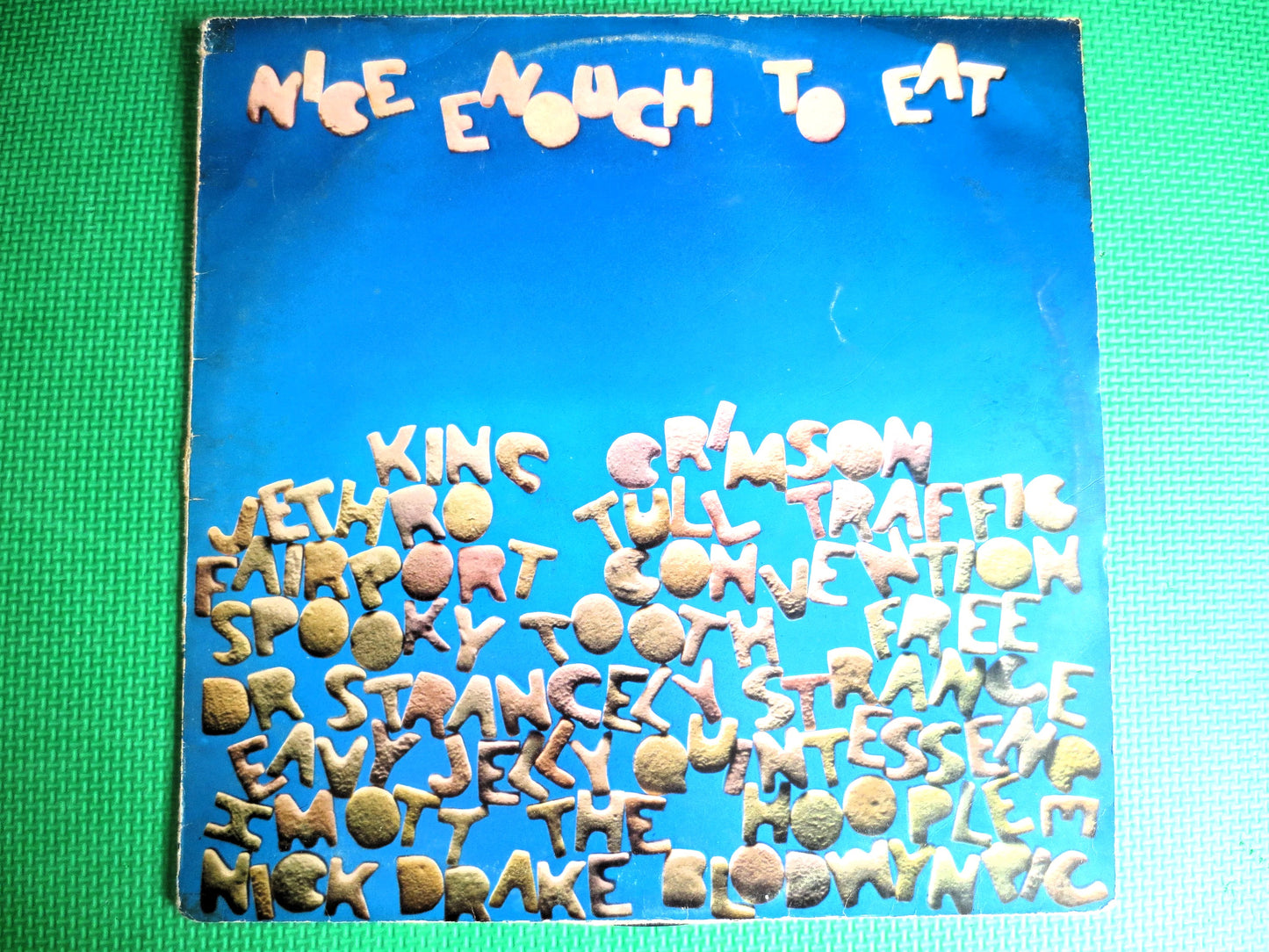 NICE ENOUGH To EAT, King Crimson Record, Jethro Tull Record, Traffic Record, Spooky Tooth Record, Blodwyn Pig Record, Rock Lps, 1969 Records