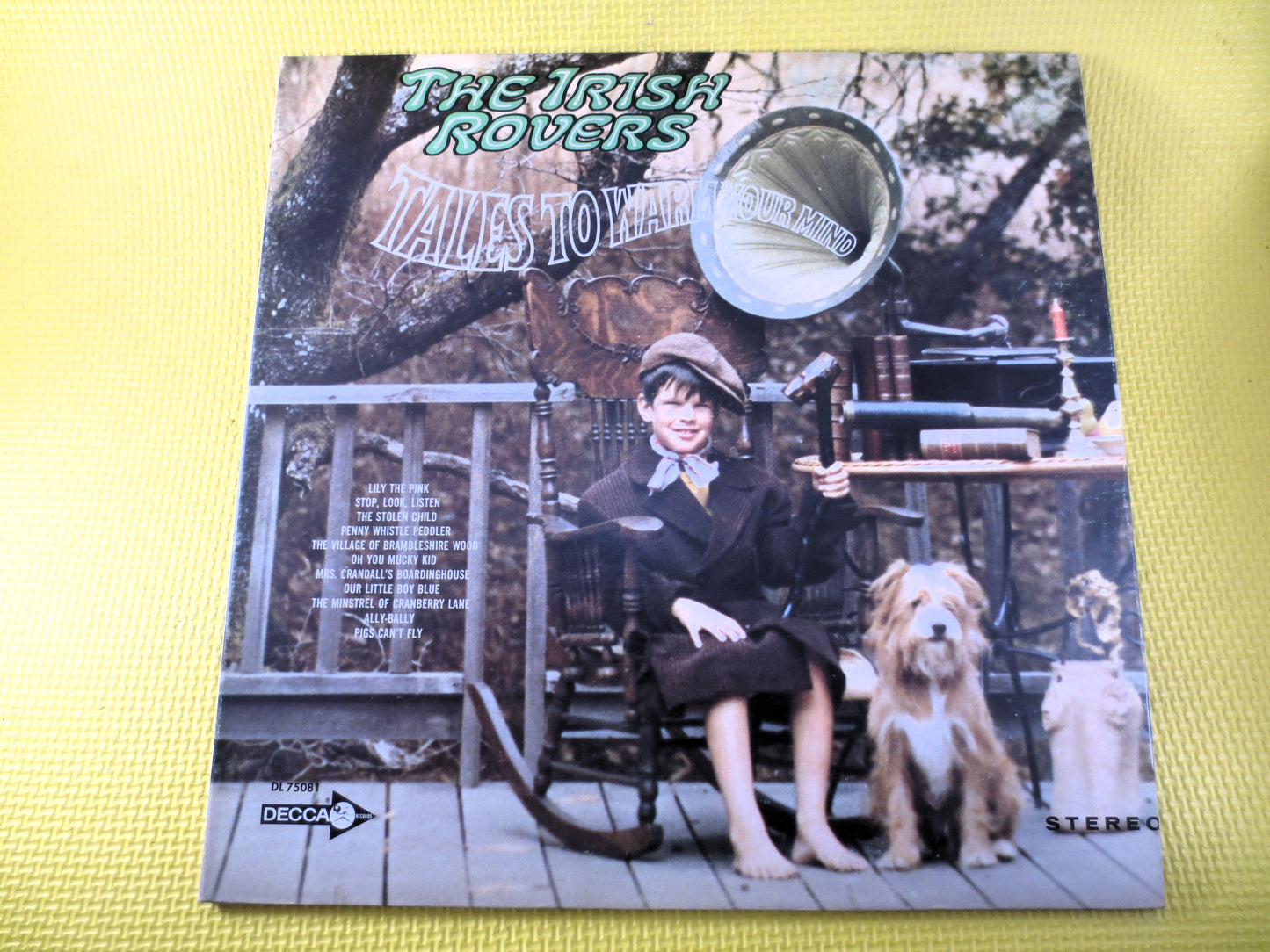 The IRISH ROVERS, Tales to WARM Your Mind, Vintage Album, 1969 Record, Vinyl Lp