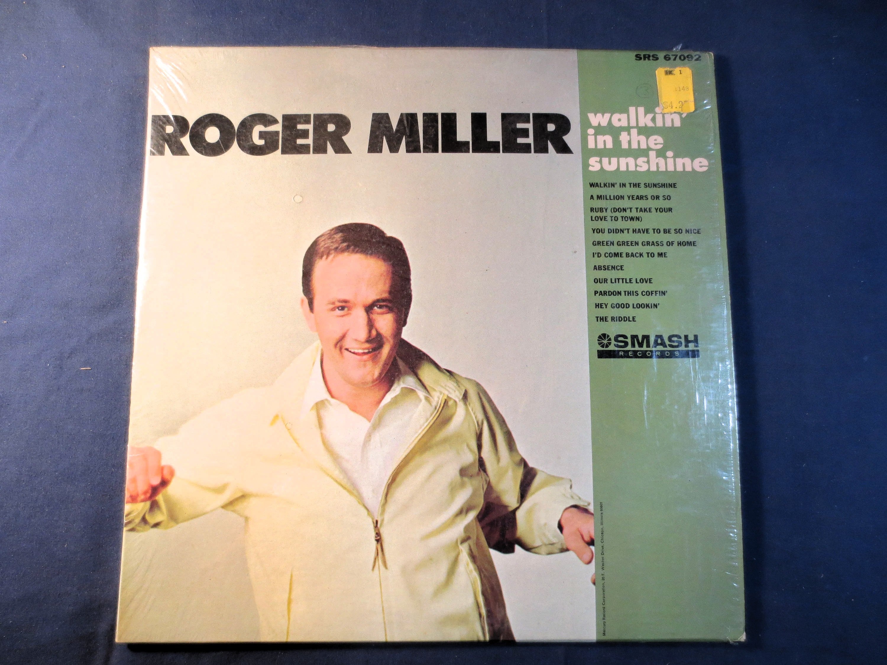 Roger Miller – Walkin' in the Sunshine (1967) Vinyl LP