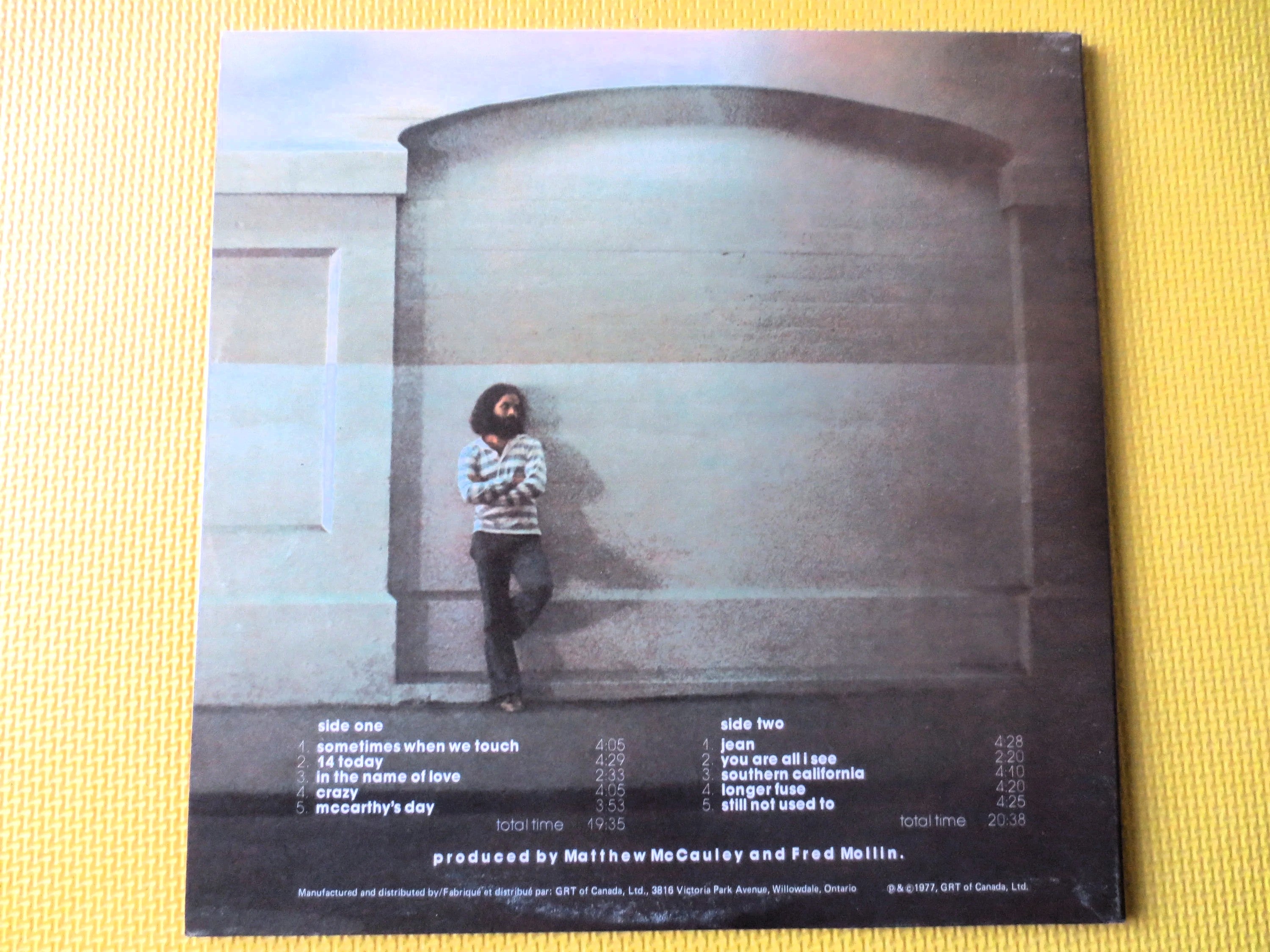 Dan Hill – Longer Fuse (1977) Vinyl LP