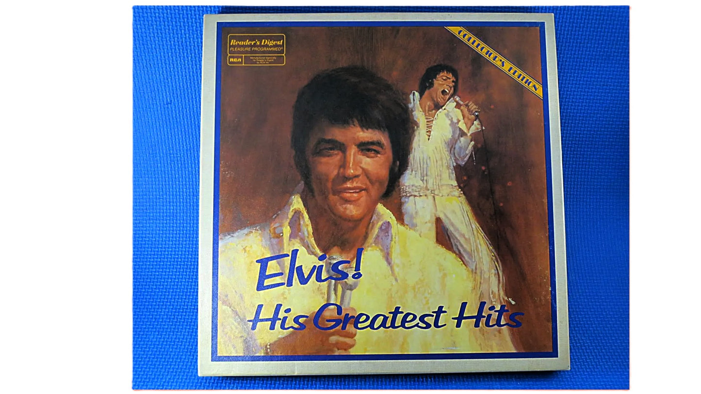 ELVIS PRESLEY, 7 RECORDS, Readers Digest Lps, Elvis Records, Elvis Vinyl, Vinyl Record, Elvis Album, Vinyl lp, 1983 Records