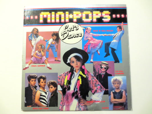 MINI-POPS, CHILDRENS Record, K-Tel Records, Kids Record, Vintage Vinyl, Childrens Album, Kids Album, Vinyl Lp, Vintage Records, 1984 Records