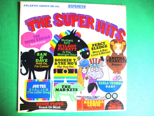 The SUPER Hits, Percy Sledge, Aretha Franklin Lp, Wilson Pickett Record, Barbara Lewis Album, Joe Tex Lp, Eddie Floyd Album, 1967 Records