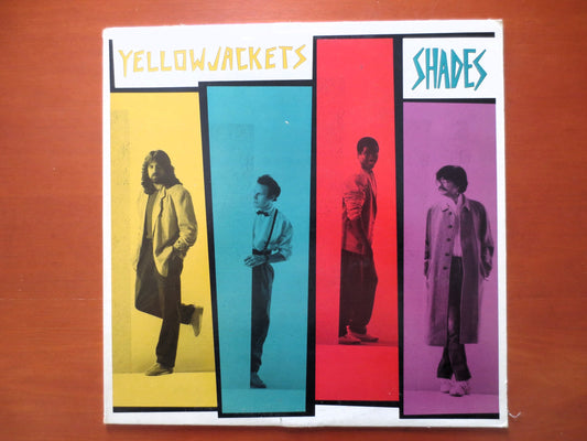 YELLOWJACKETS, Shades, YELLOWJACKETS Lp, Vintage Vinyl, Record Vinyl, Records, Pop Album, Vinyl Records, Vinyl, Vintage Records, 1986 Record