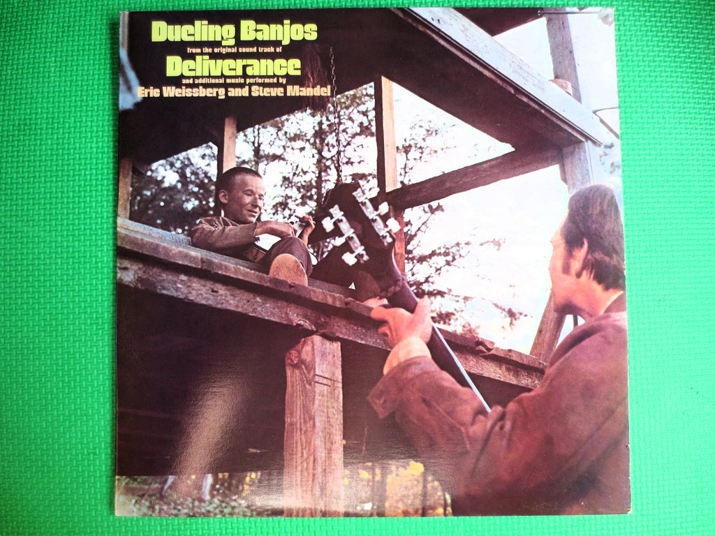 DELIVERANCE, Dueling Banjos Soundtrack, Vintage Album, 1973 Record, Vinyl Lp