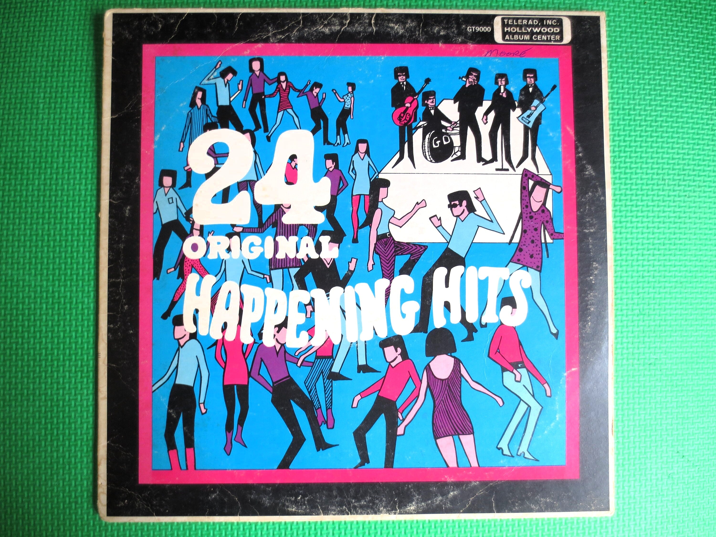 24 ORIGINAL HITS, Sam the Sham, The Seeds Record, Wilson Pickett Record, The Crows Record, The Tempos Record, Chantels Record, 1967 Records