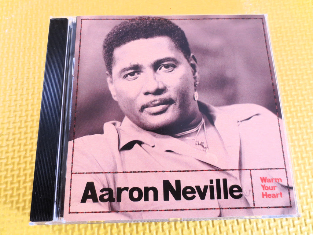 AARON NEVILLE, Warm Your Heart, 1991 Compact Disc, Vintage Cd